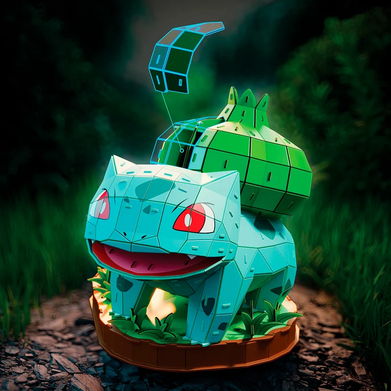 4D Build - Pokémon Bulbizarre