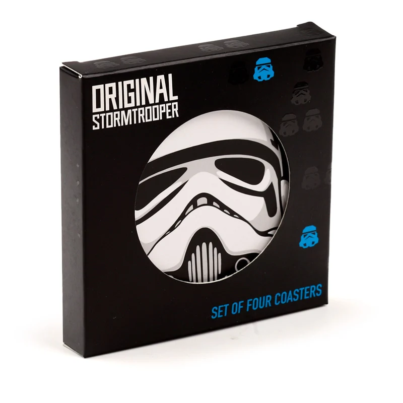 Ensemble de 4 sous-verre Stormtrooper