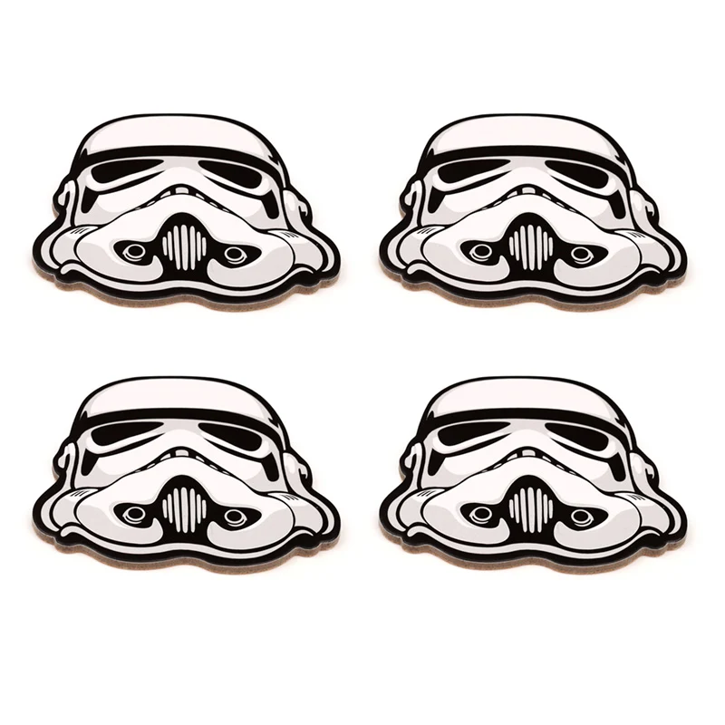 Ensemble de 4 sous-verre Stormtrooper