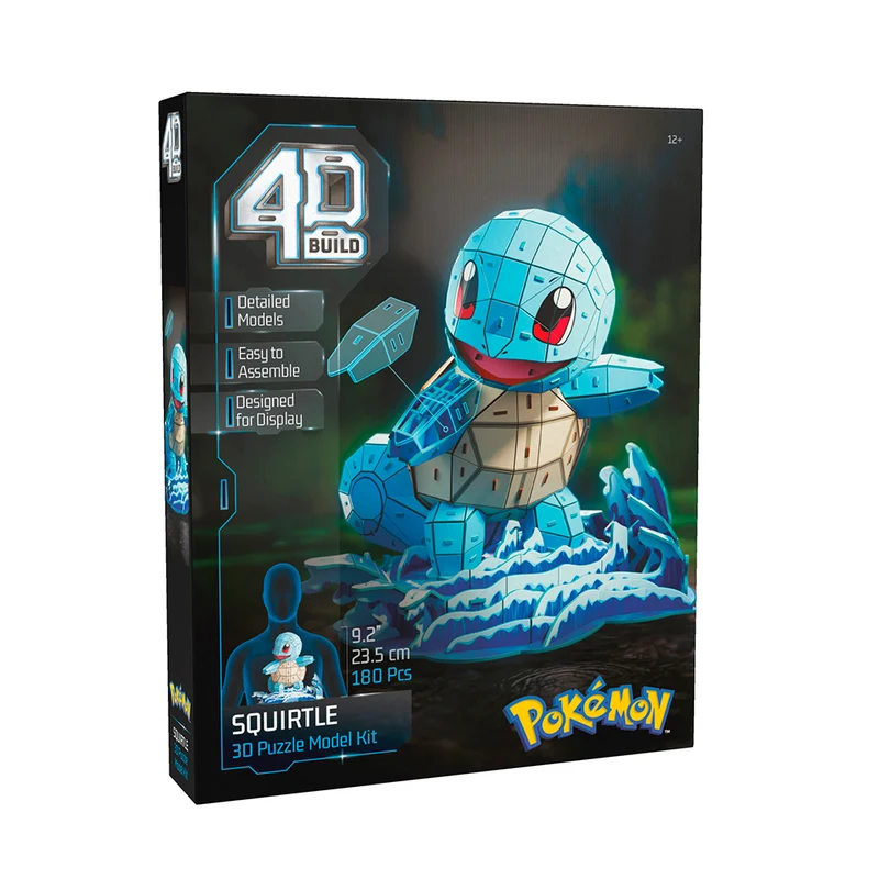 4D Build - Pokémon Carapuce