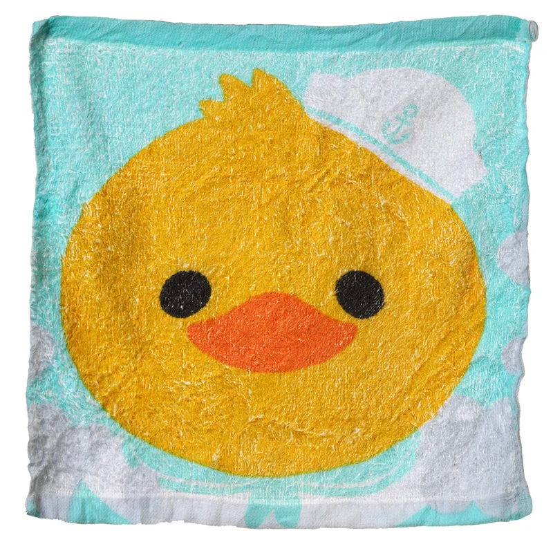 Serviette de voyage compressée canard ou pingouin