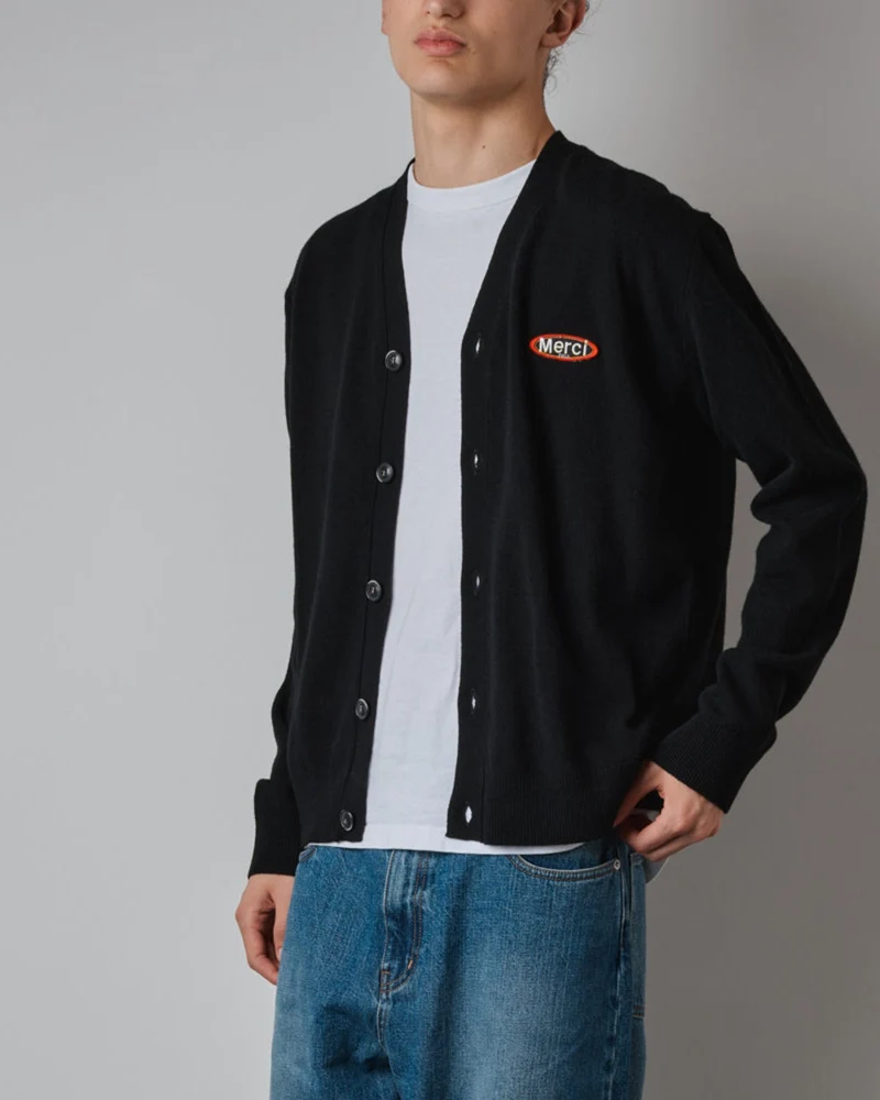 Merci - Cardigan Charlie - Noir