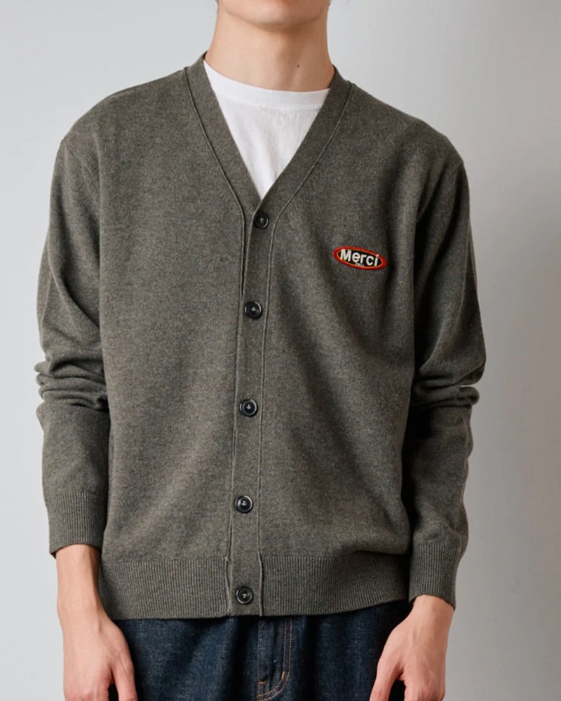 Merci - Cardigan Charlie - Gris