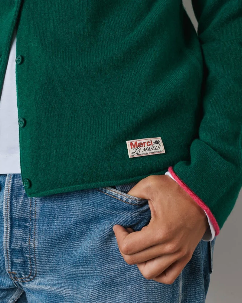 Merci - Gilet Iris - Vert