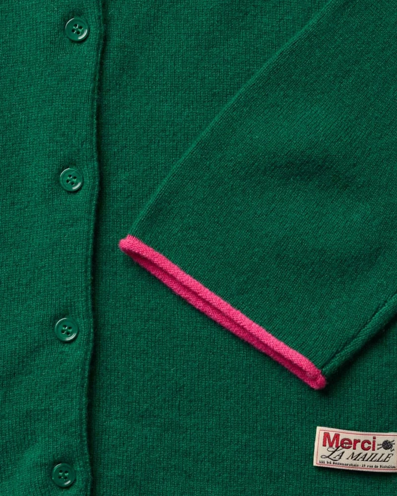Merci - Gilet Iris - Vert