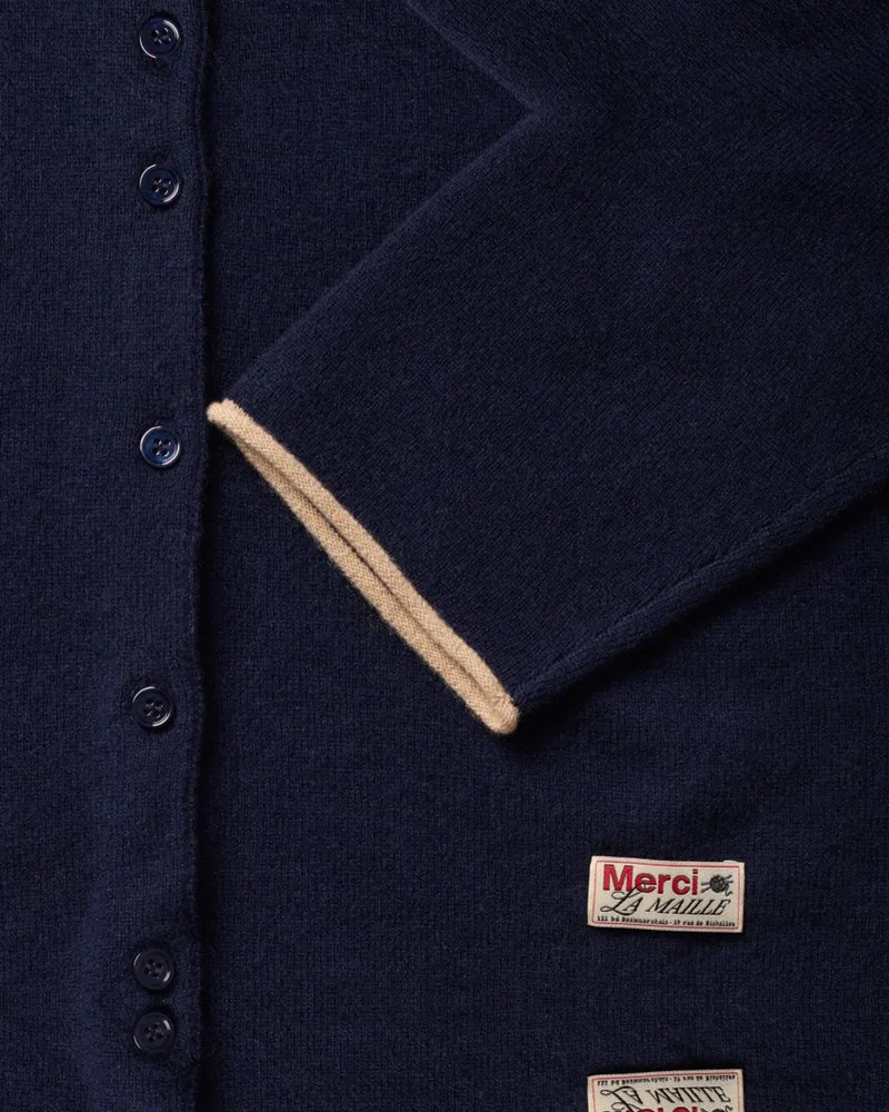 Merci - Gilet Iris - Bleu
