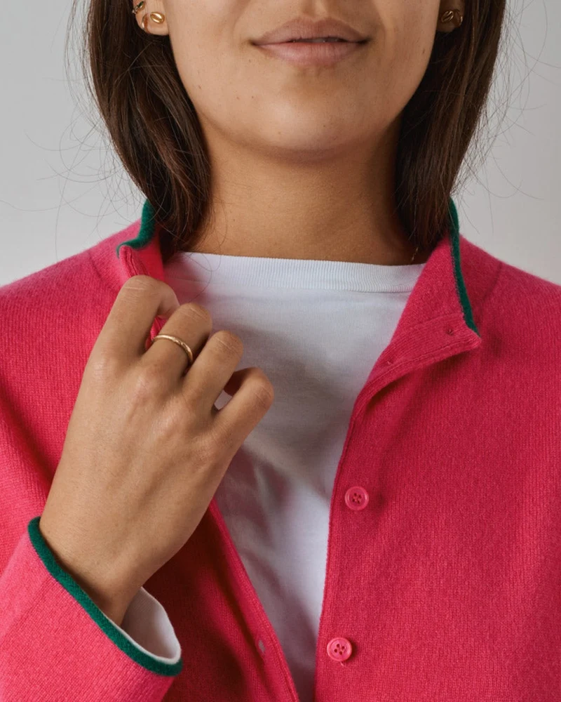 Merci - Gilet Iris - Rose