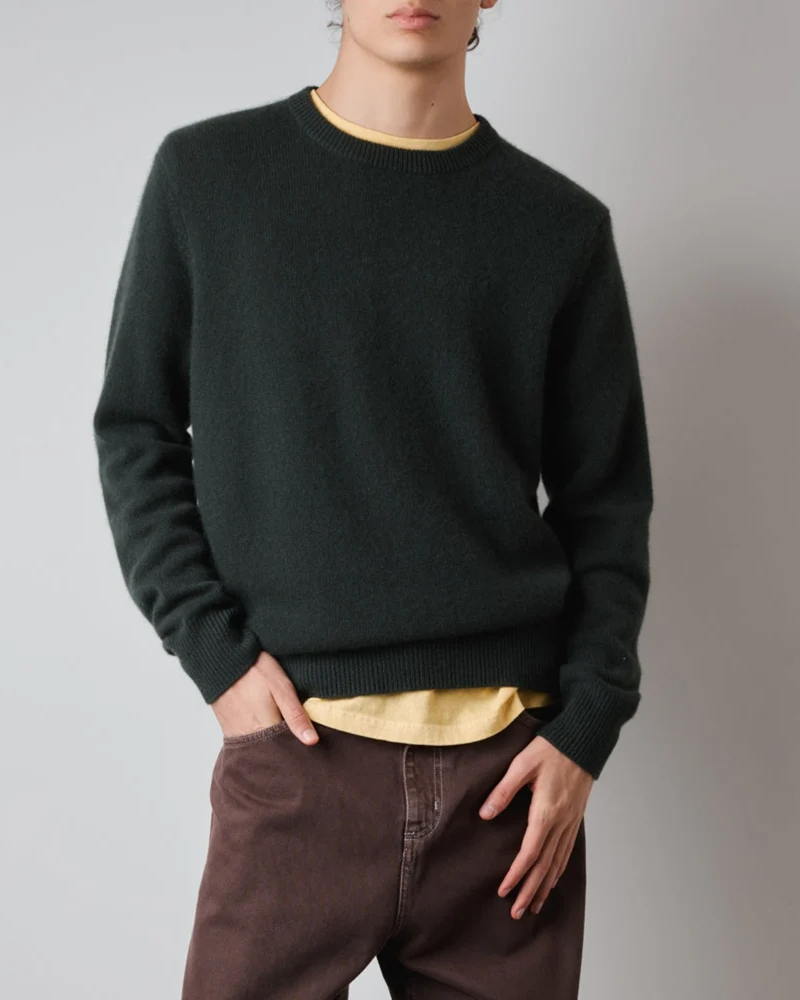 Merci - Pull En Cachemire Claudio - Forest