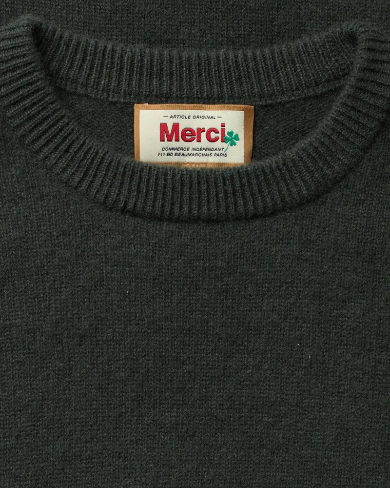 Merci - Pull En Cachemire Claudio - Forest