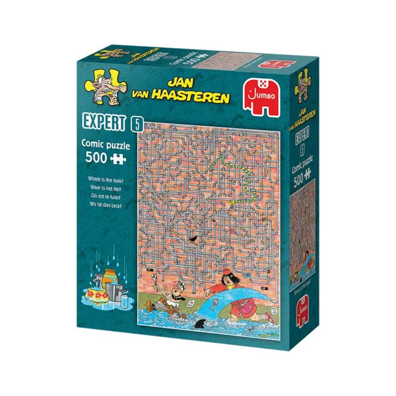 Jan van Haasteren: Expert 5 - Où est la fuite? (500 pcs)