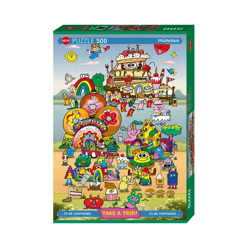 With Jon Burgerman (500 pcs)