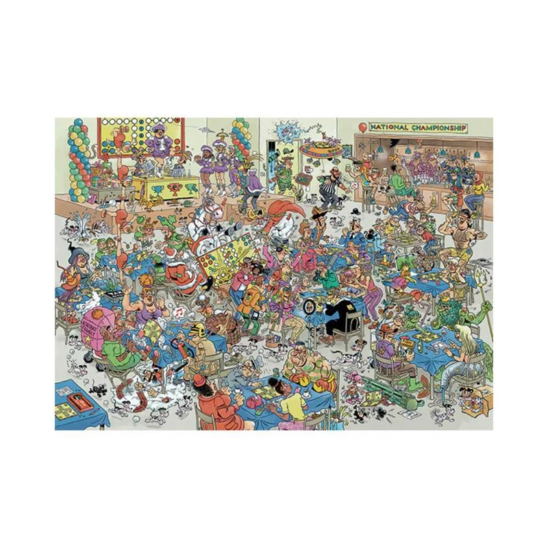 Jan van Haasteren : Bataille de Ludo | Ludo Battle (1000 pcs)