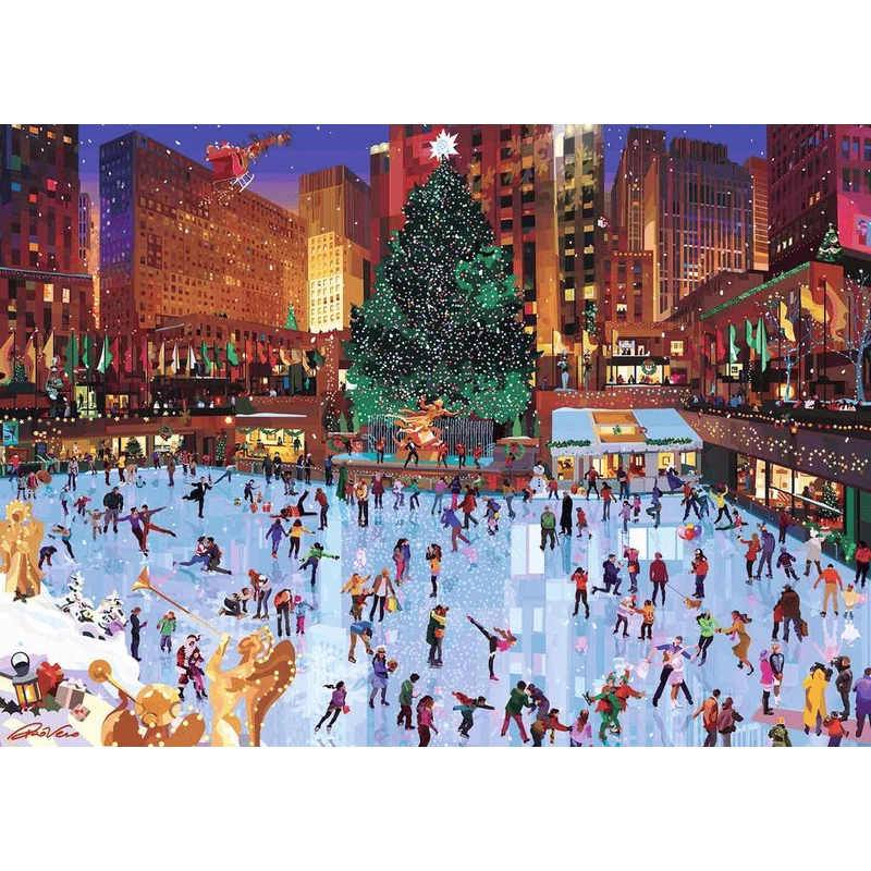 Rockefeller Center Joy (Puzzle 1000 pcs)