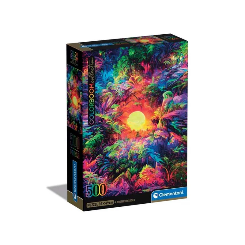 Colorboom - Lever de soleil psychédélique dans la jungle (500 pcs)