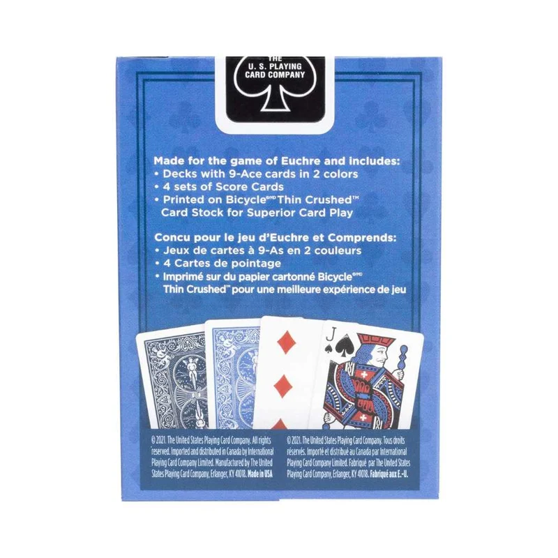 Cartes à jouer Bicycle: Euchre Deck
