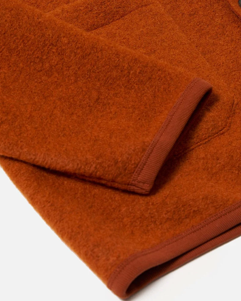 Universal Works - Cardigan Laine - Rust