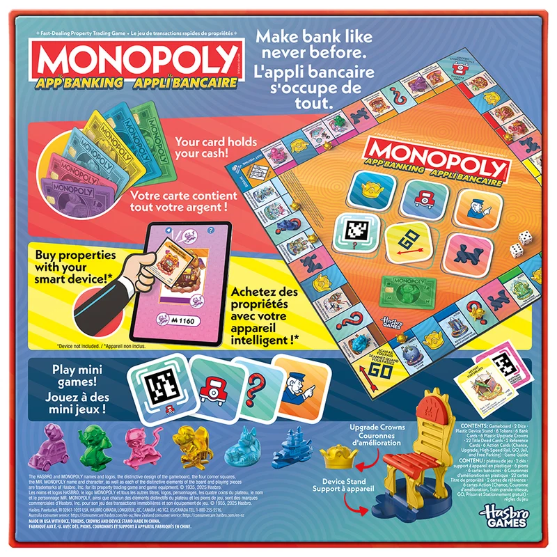 Jeu Monopoly - Appli Bancaire