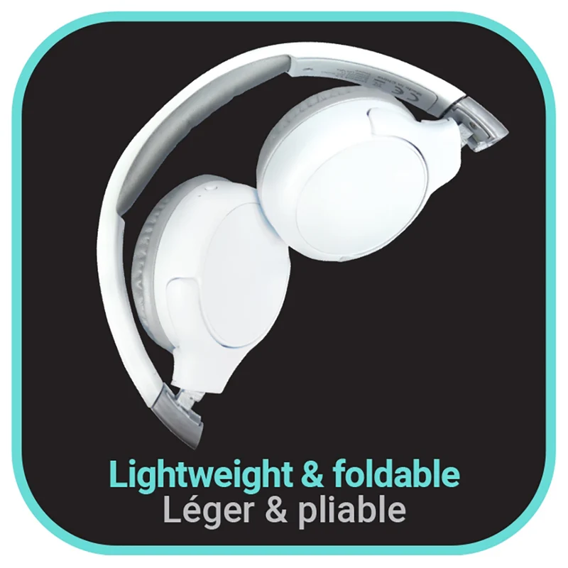 Casque 2 en 1 Bluetooth® et Filaire - Blanc