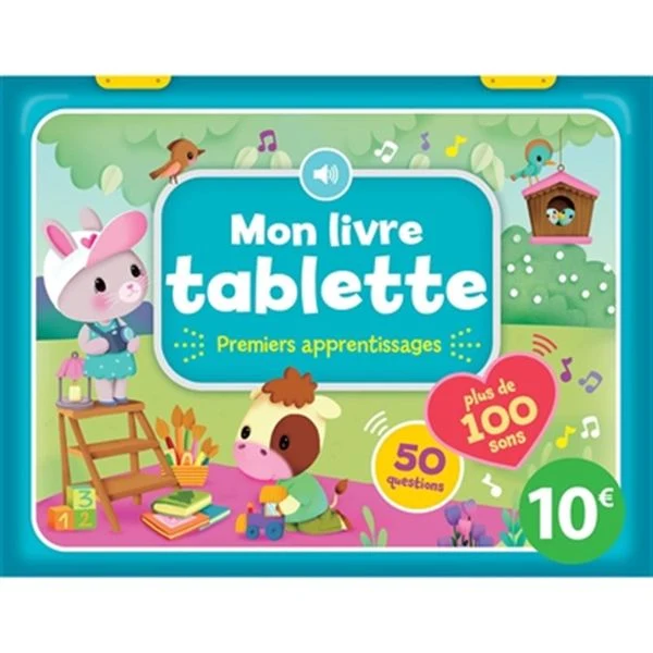 Mon livre tablette - Premiers apprentissages