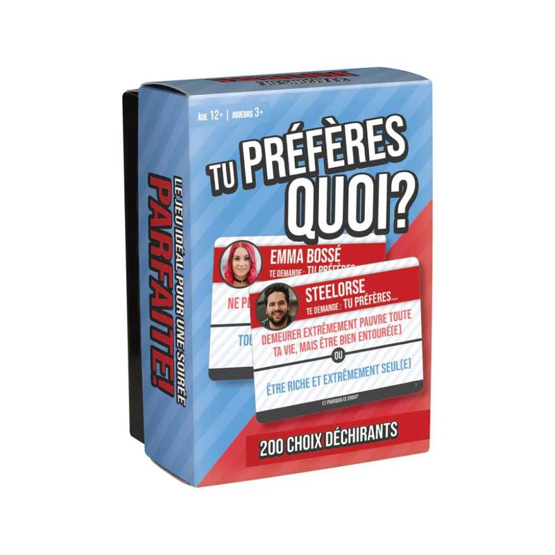 Tu préfères quoi? (FR)