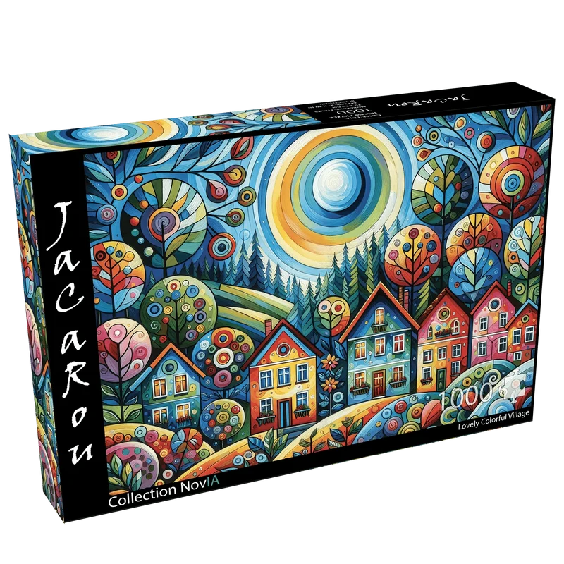 Lovely Colorful Village (1000 pcs)
