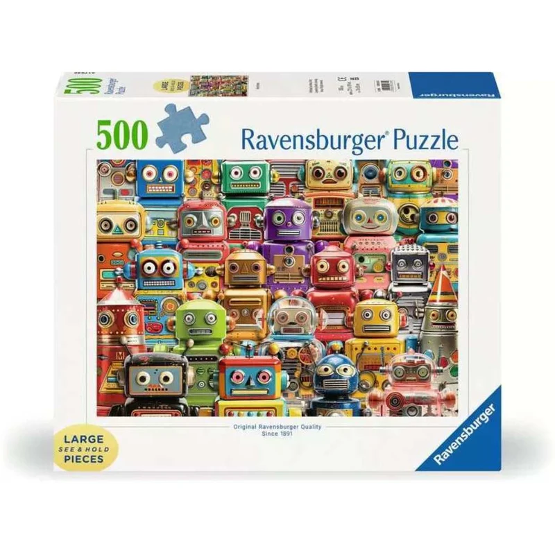 Retro Robots (500 pcs LARGE)