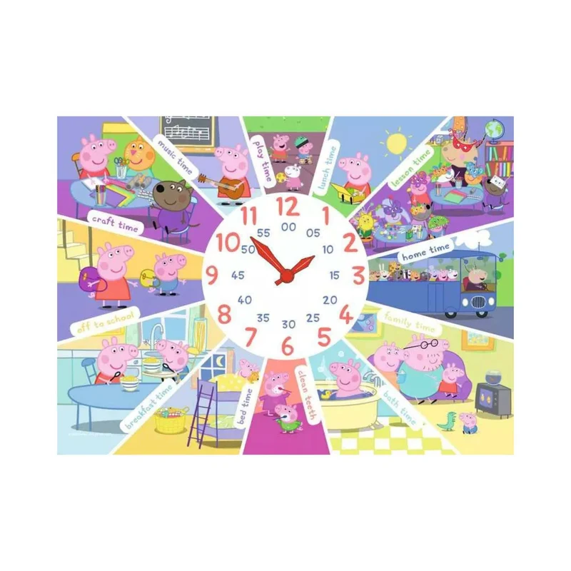 Peppa Pig Tell the Time (60 pcs)