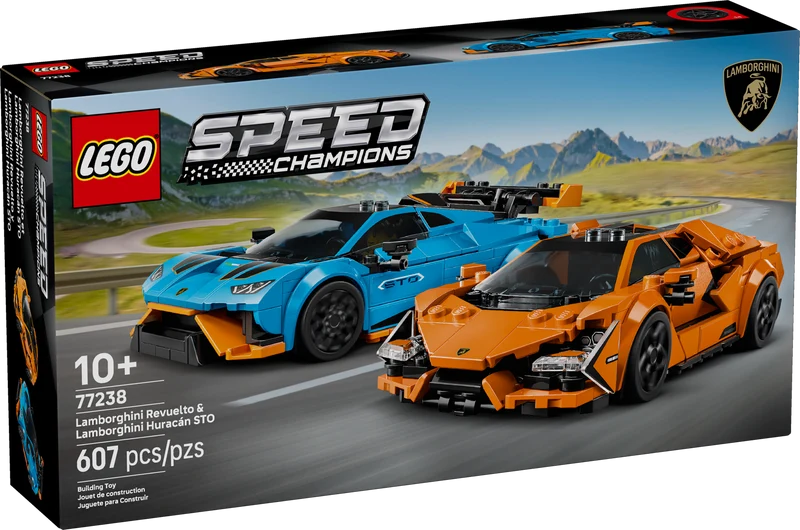La Lamborghini Revuelto et la Huracán STO