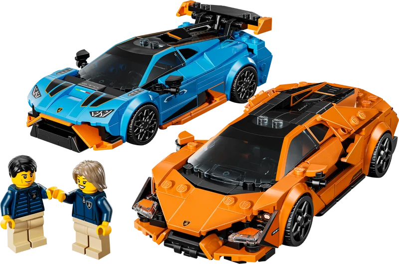 La Lamborghini Revuelto et la Huracán STO