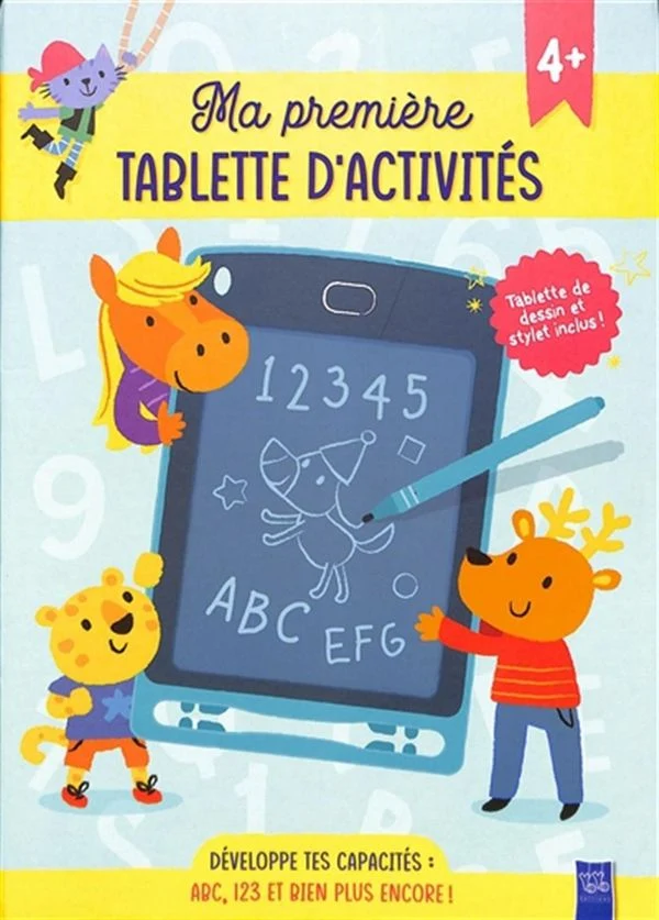 Ma première tablette d'activités 4+ - ABC, 123...