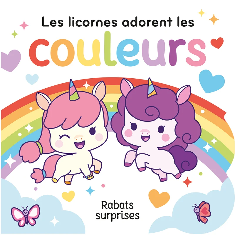 Les licornes adorent les couleurs