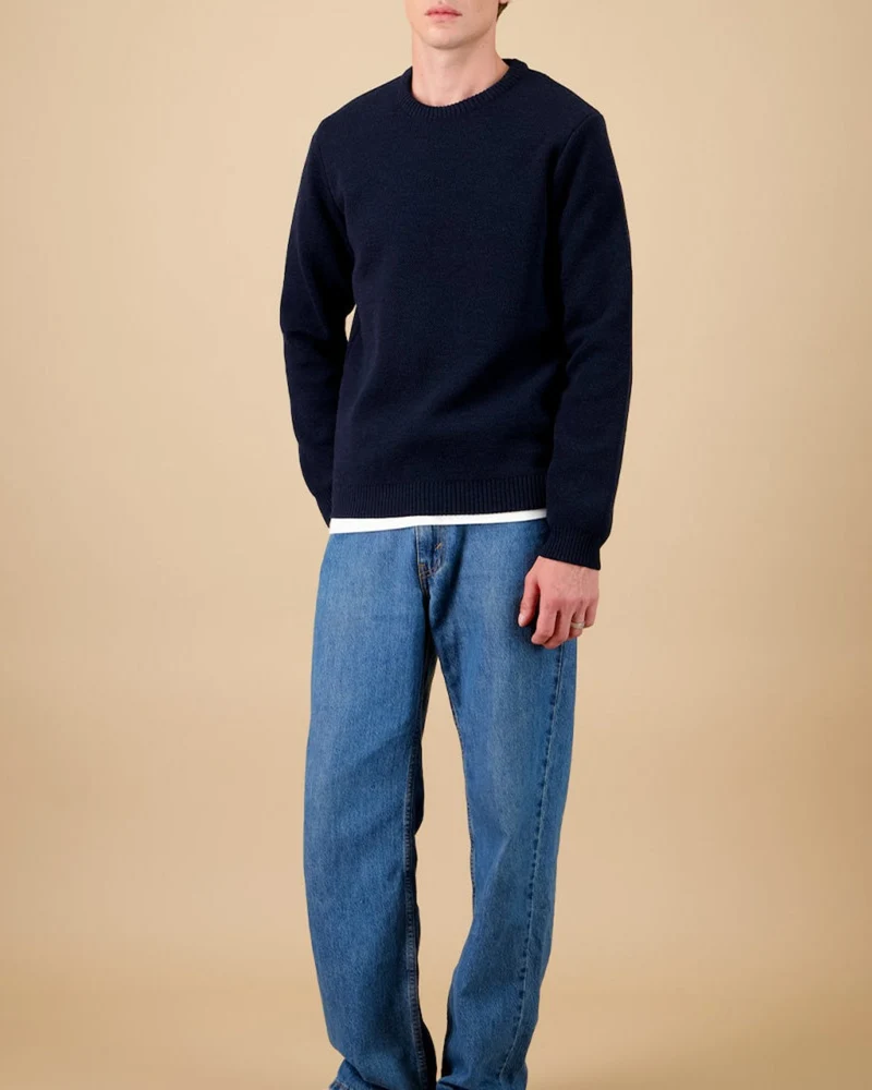 Nitto Knitwear - Pull Youri - Marine
