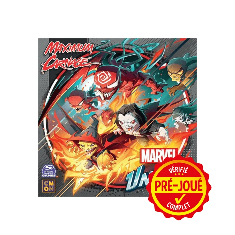 Marvel united - Maximum Carnage (pré-joué) (FR)
