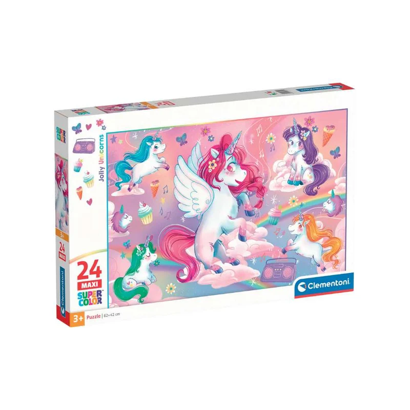 Licornes joyeuses (24 pcs)
