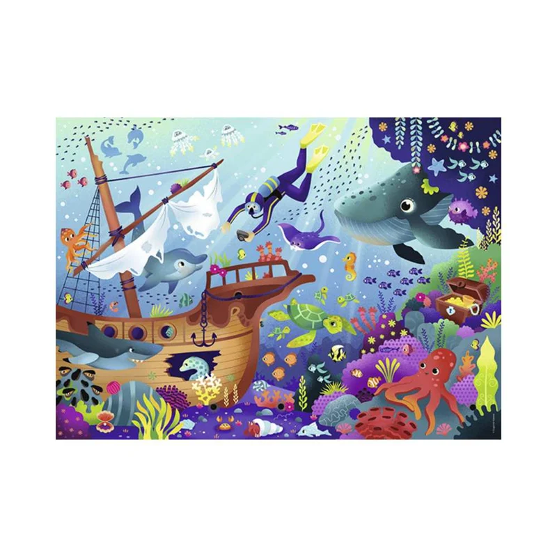 Le monde sous-marin (100 pcs)