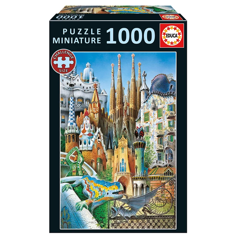 Gaudi - miniature, 1000 pièces