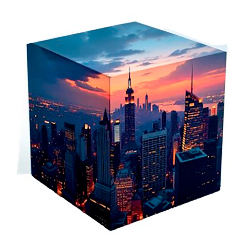 3D Puzzle Cube - Panorama New York