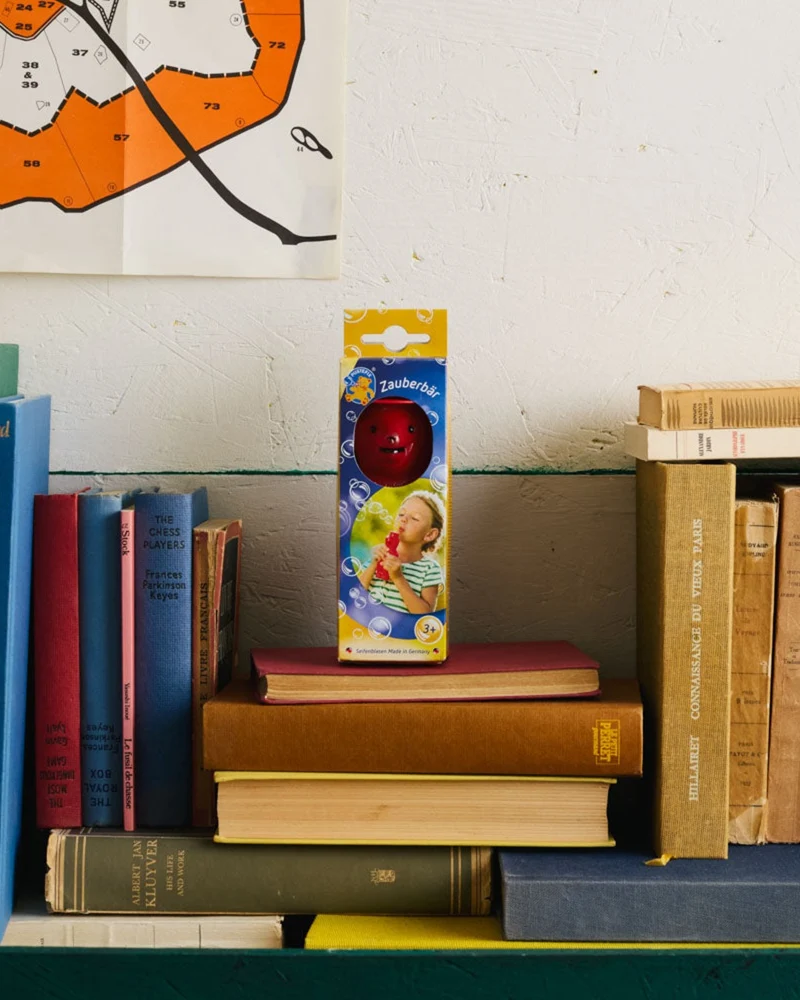 Pustefix - Bulles De Savon Ours - Rouge