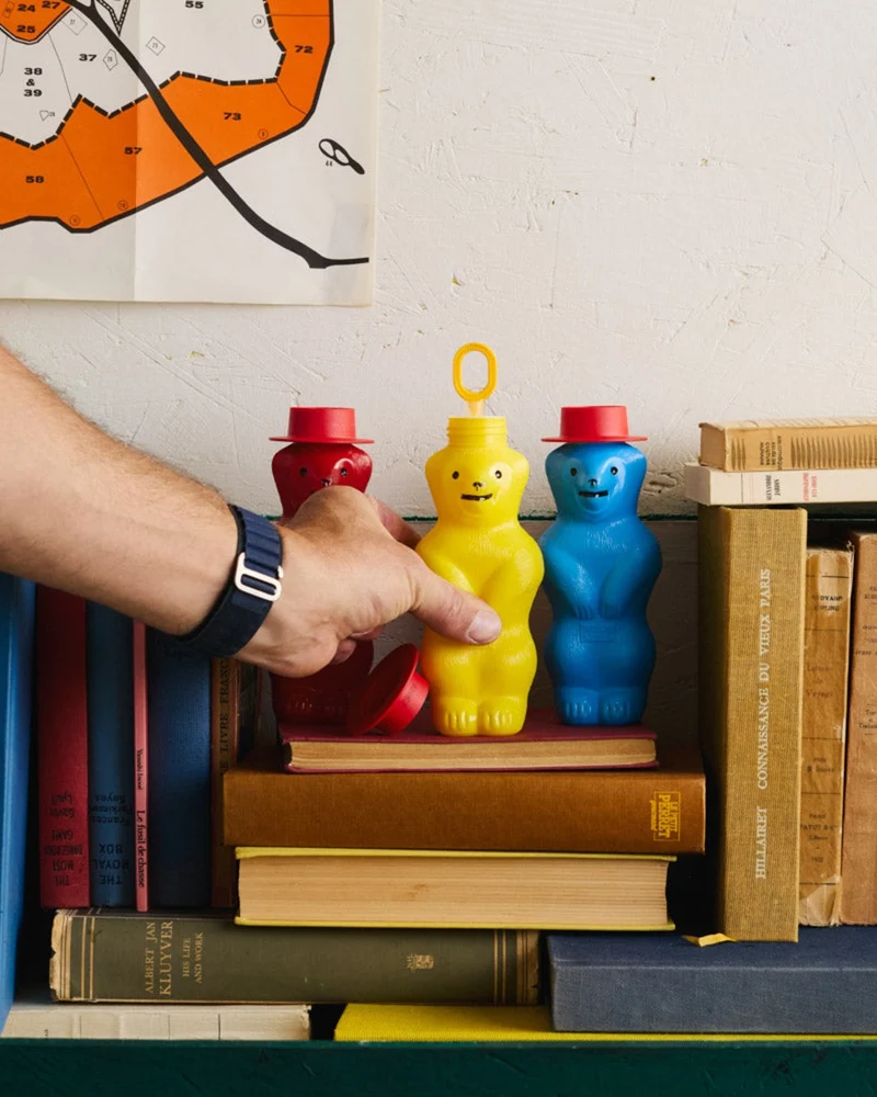 Pustefix - Bulles De Savon Ours - Rouge