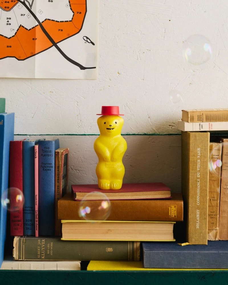 Pustefix - Bulles De Savon Ours - Jaune