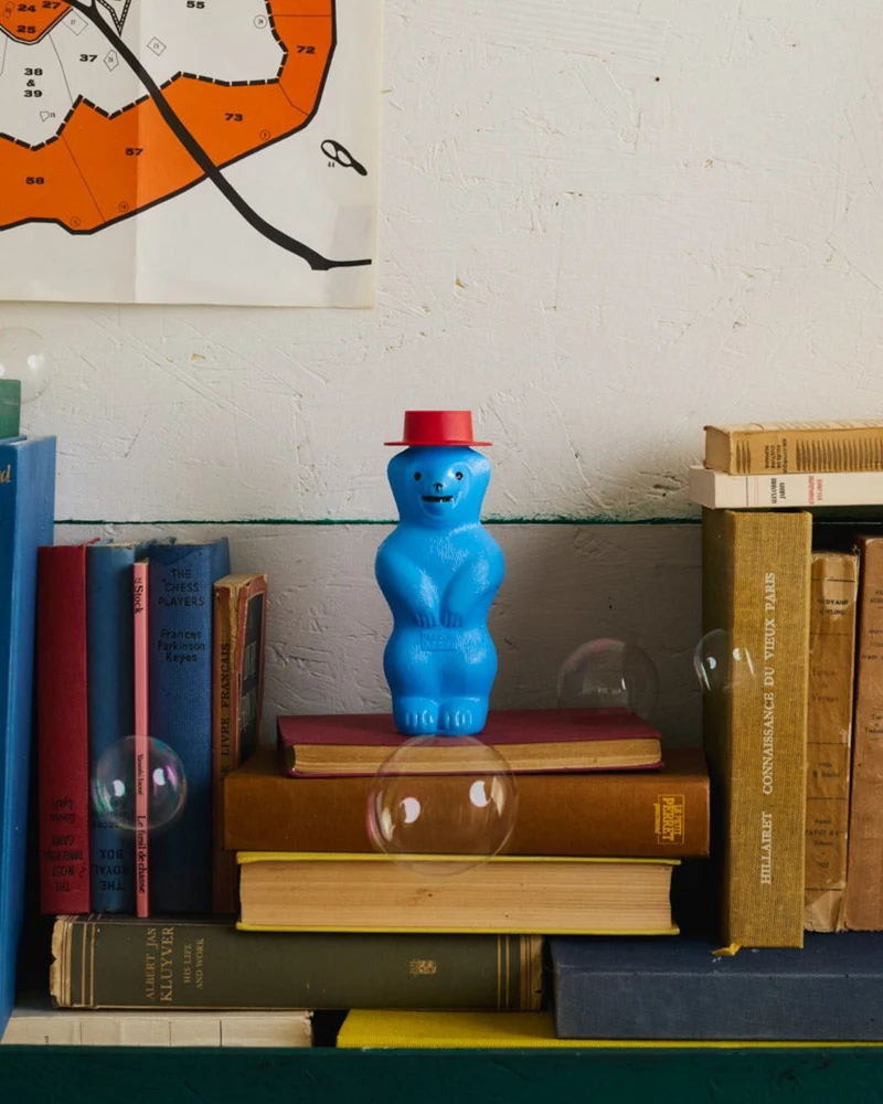 Pustefix - Bulles De Savon Ours - Bleu