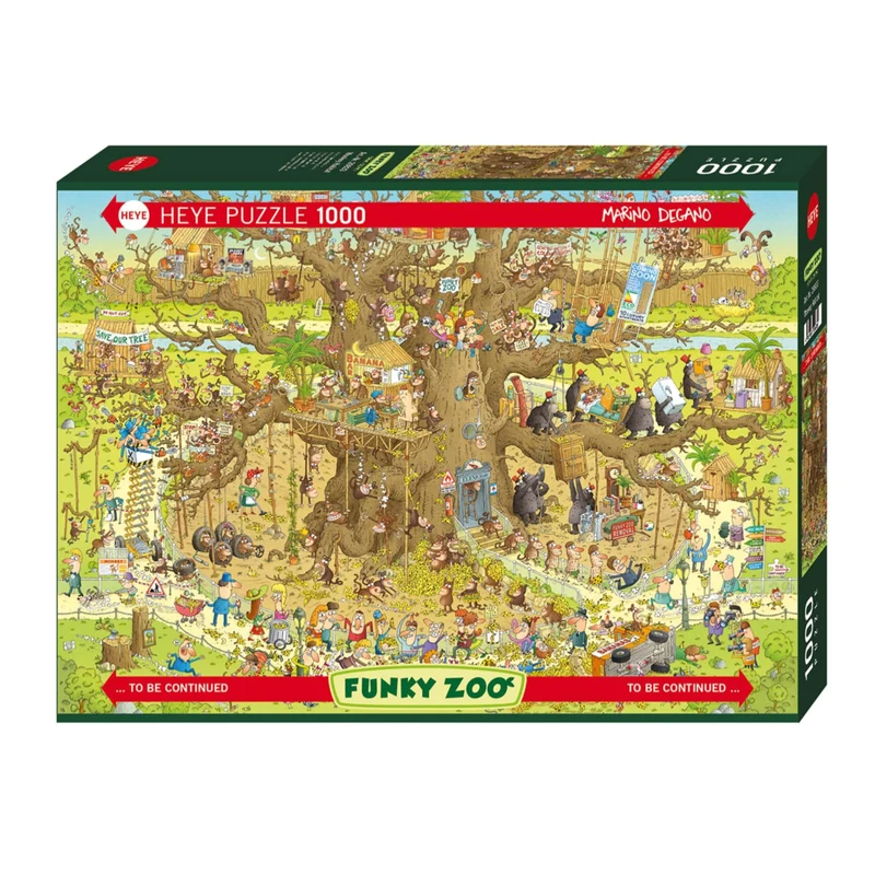 Monkey Habitat, Degano (1000 pcs)