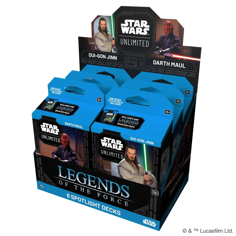 SW Unlimited Legends of the Force Decks (VA)