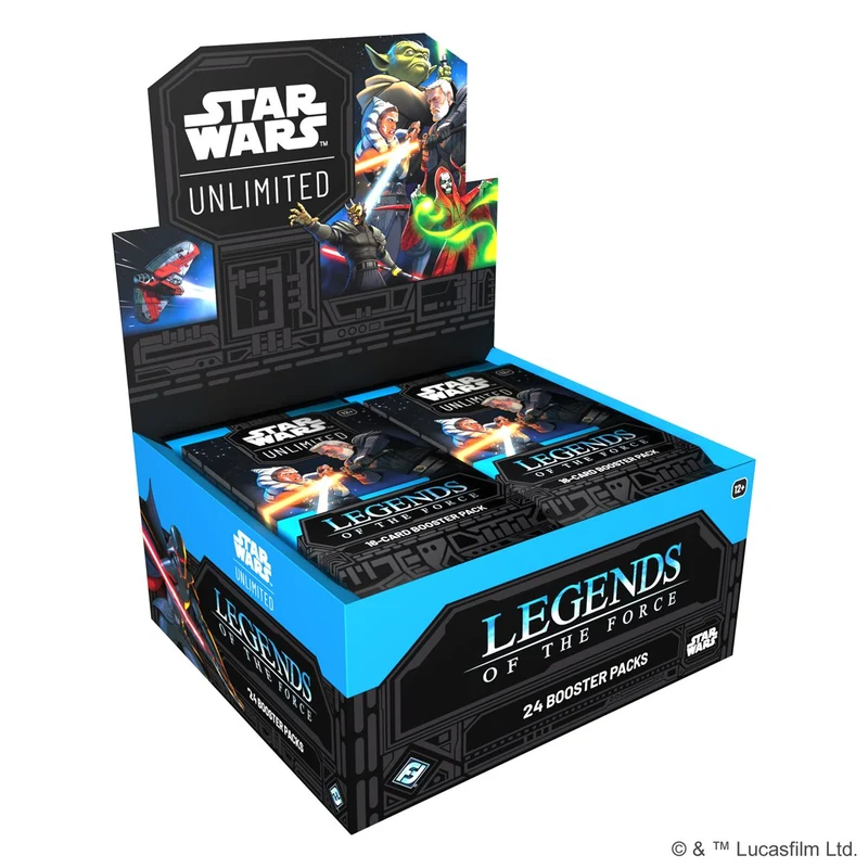 SW Unlimited Legends of the Force Boosters (VA)