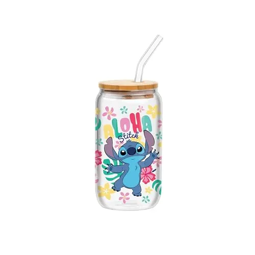 Gobelet en verre Stitch Aloha