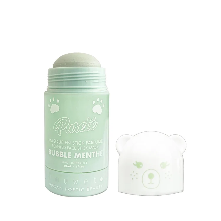 Masque en bâton à l'argile pour pureté