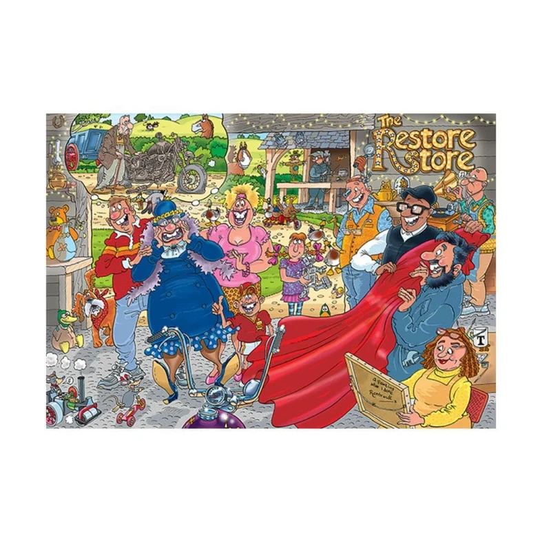 Wasgij Original #41, Restoration complète (1000 pcs)