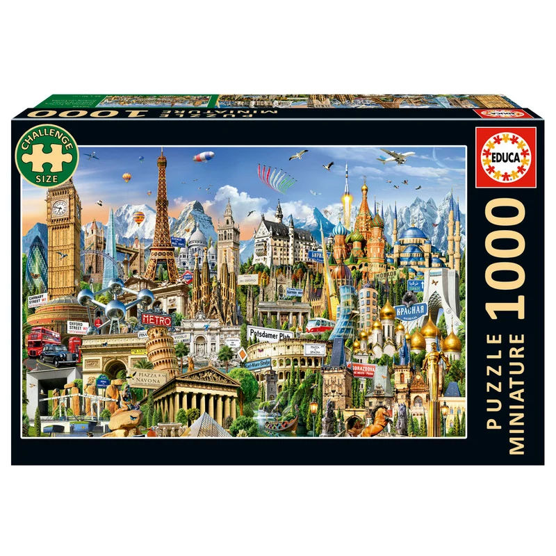 Symbole de l'Europe - miniature, 1000 pièces