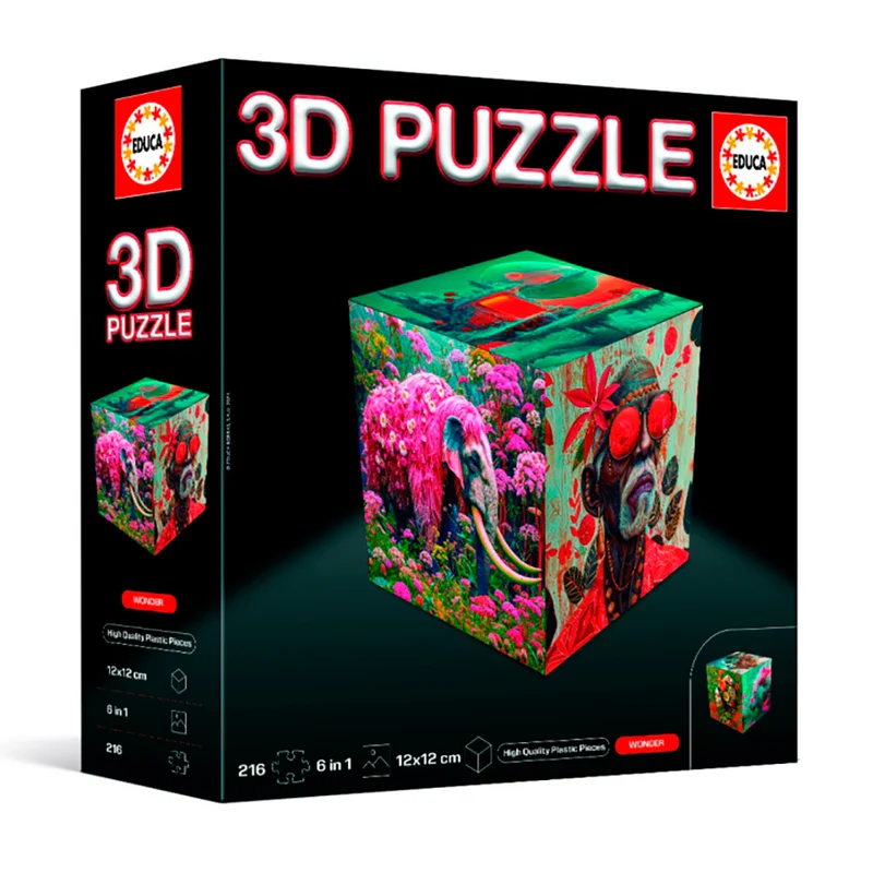 3D Puzzle Cube - Wonder