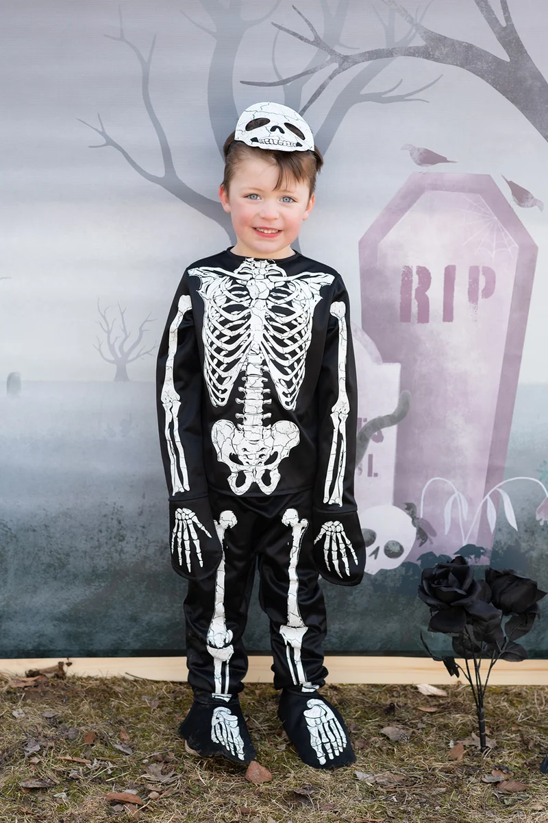 Costume Squelette grandeur 7-8 ans